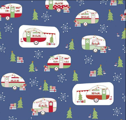 Christmas camper trailers