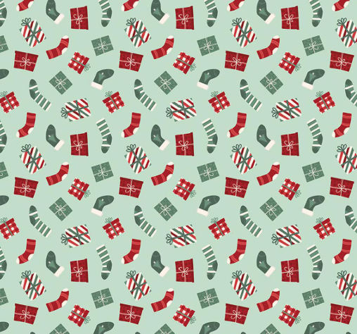 Evergreen wishes mint presents
