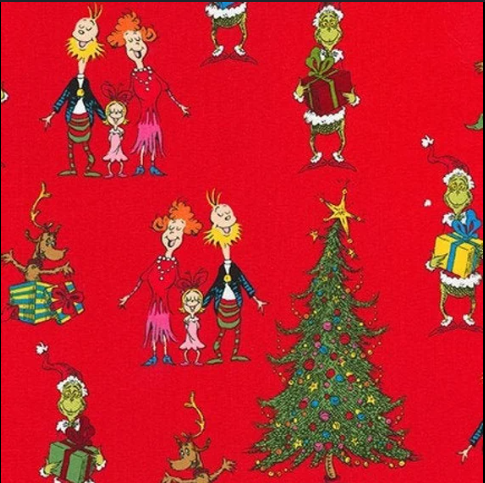 How the Grinch Stole X-mas red