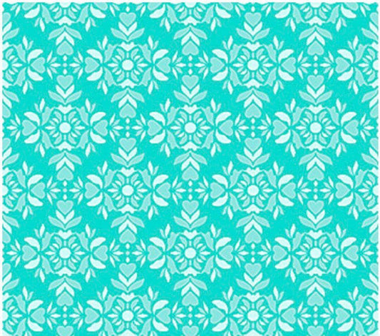 Hearts Damask